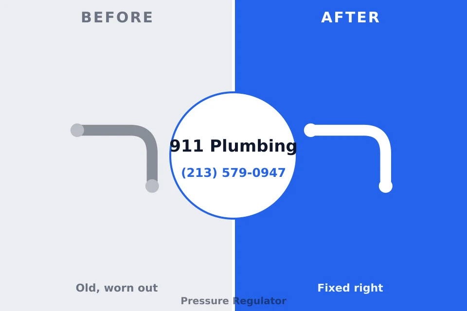Before and after: plumbing repair Gahanna, OH